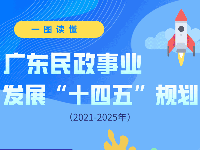 一圖讀懂：廣東民政事業發展“十四五”規劃